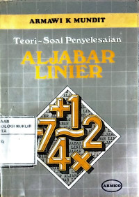 Teori soal penyelesaian aljabar linear