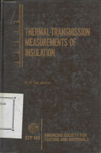 Thermal transmission measurements of insulation