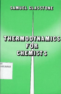 Thermodynamics for chemists