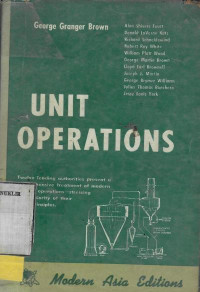 Unit operations