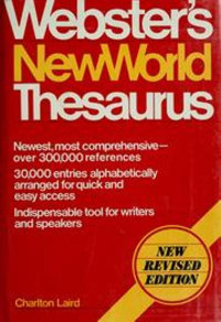 Webster's new world thesaurus