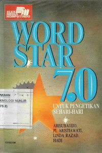 WordStar 7.0 untuk pengetikan sehari-hari