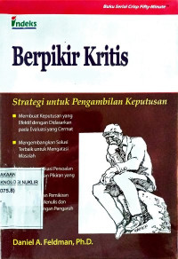 Berpikir kritis : strategi untuk pengambilan keputusan