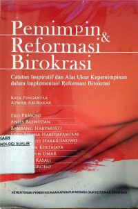 Pemimpin dan reformasi birokrasi