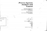 Process systems analysis and control