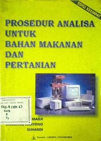 Prosedur analisa untuk bahan makanan dan pertanian