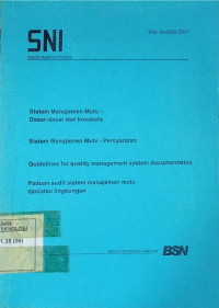 SNI 19-9000-2001